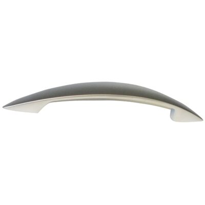 Poignée Arc zamak - Inox brossé