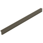 Poignée Angle aluminium - Gris métal foncé