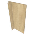 Panneau de finition ENHET L40H75cm - Oak Naturel