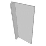 Panneau de finition ENHET L40H75cm - Grey