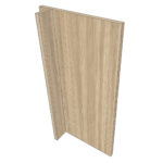Panneau de finition ENHET L40H75cm - Elm Naturel
