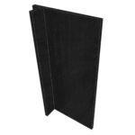 Façade de porte lave-vaisselle ENHET L40H75cm - Stonetex black