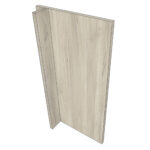 Façade de porte lave-vaisselle ENHET L40H75cm - Lime White