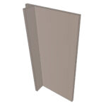 Façade de porte lave-vaisselle ENHET L40H75cm - Toffe