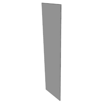 Façade FAKTUM L40H195cm - Lava Grey