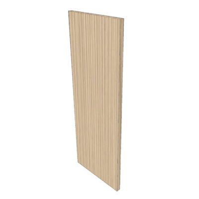 Façade METOD L30H80cm - Lamella Cream