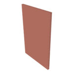 Façade METOD L20H80cm (Copie) - Canyon Red, 40x60cm