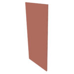 Façade METOD L20H80cm (Copie) - Canyon Red, 60x140cm