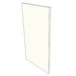 Façade Lave-vaisselle METOD L45H80cm - White Porcelain