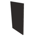Façade Lave-vaisselle METOD L45H80cm - Black