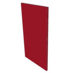 Façade Lave-vaisselle METOD L45H80cm - Bordeau