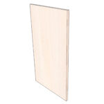 Façade Lave-vaisselle METOD L45H80cm - Moscow Ash