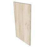 Façade Lave-vaisselle METOD L45H80cm - Rustic Chestnut White