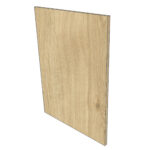 Façade Lave-vaisselle METOD L60H80cm - Oak Naturel
