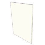 Façade Lave-vaisselle METOD L60H80cm - White Porcelain