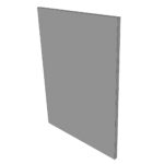 Façade Lave-vaisselle METOD L60H80cm - Lava Grey