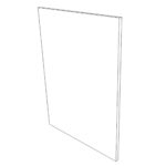 Façade Lave-vaisselle METOD L60H80cm - White Alaska