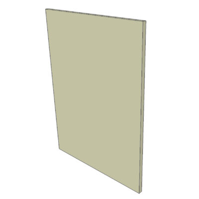 Façade Lave-vaisselle METOD L60H80cm - Lemongrass