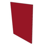Façade Lave-vaisselle METOD L60H80cm - Bordeau