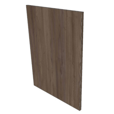 Façade Lave-vaisselle METOD L60H80cm - Calm Walnut Brown