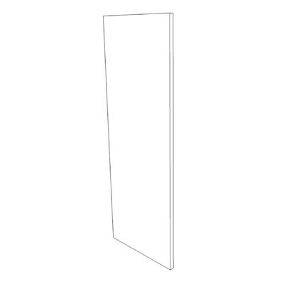 Panneau de finition METOD L39H106cm - White Alaska