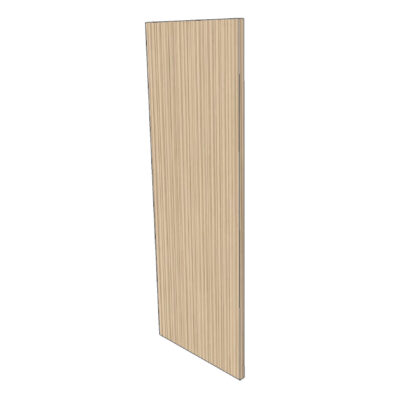 Panneau de finition METOD L39H106cm - Lamella Cream