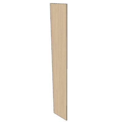 Panneau de finition METOD L39H240cm - Lamella Cream