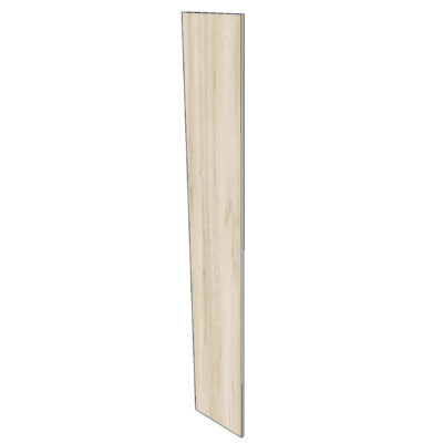 Panneau de finition METOD L39H240cm - Rustic Chestnut White