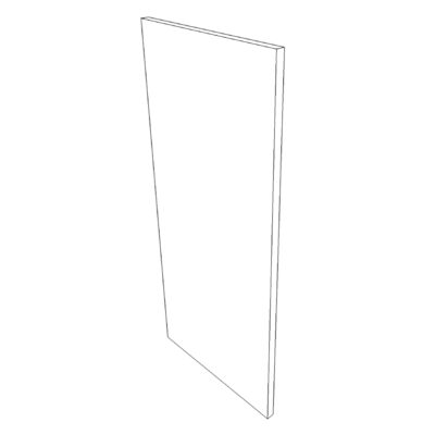 Panneau de finition METOD L39H86cm - White Alaska