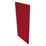 Panneau de finition METOD L39H86cm - Bordeau