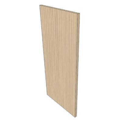 Panneau de finition METOD L39H86cm - Lamella Cream