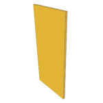 Panneau de finition METOD L39H86cm - Mustarde