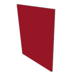 Panneau de finition METOD L62H80cm - Bordeau