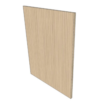 Panneau de finition METOD L62H80cm - Lamella Cream