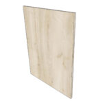 Panneau de finition METOD L62H80cm - Rustic Chestnut White