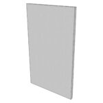 Façade FAKTUM L60Hx35cm - Grey