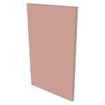 Façade FAKTUM L60Hx35cm - Tender Rose