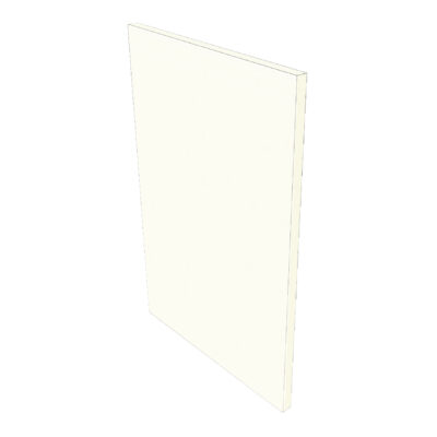 Façade Lave-vaisselle FAKTUM L45H70cm - White Porcelain