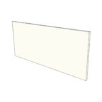 Façade de porte relevante FAKTUM L92H40cm - White Porcelain