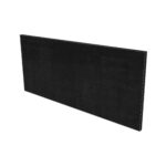 Façade de porte relevante FAKTUM L92H40cm - Stonetex black