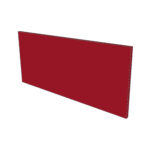 Façade de porte relevante FAKTUM L92H40cm - Bordeau