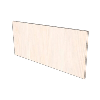 Façade de porte relevante FAKTUM L92H40cm - Moscow Ash