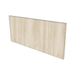 Façade de porte relevante FAKTUM L92H40cm - Rustic Chestnut White