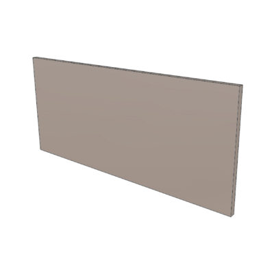 Façade de porte relevante FAKTUM L92H40cm - Toffe