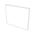 Façade de tiroir FAKTUM L30H26cm - White Alaska