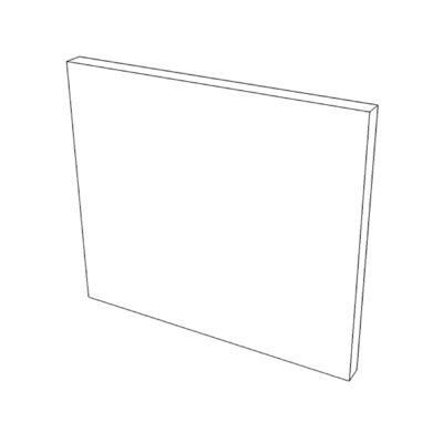 Façade de tiroir FAKTUM L30H26cm - White Alaska