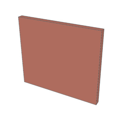 Façade de tiroir FAKTUM L30H26cm - Canyon Red