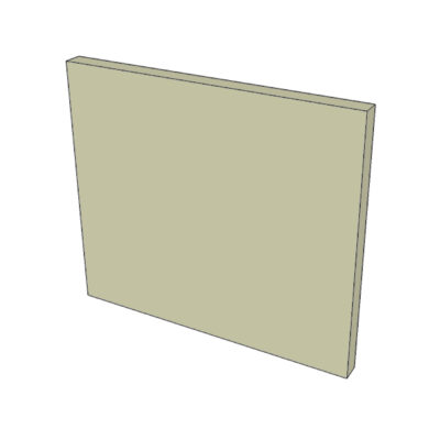 Façade de tiroir FAKTUM L30H26cm - lemongrass