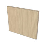 Façade de tiroir FAKTUM L30H26cm - Lamella Cream