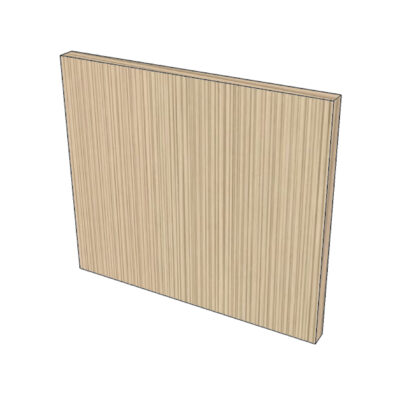 Façade de tiroir FAKTUM L30H26cm - Lamella Cream